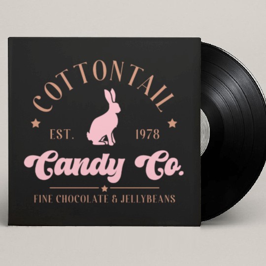 Cotton Tail Candy Company Custom Vinyl Record Sleeves