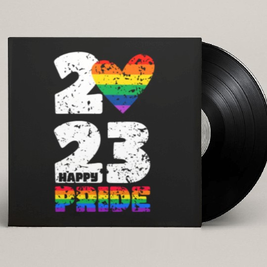 Happy Pride 2023 Custom Vinyl Record Sleeves
