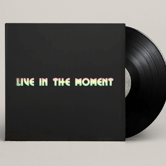 LIVE IN THE MOMENT Custom Vinyl Record Sleeves