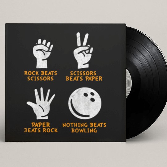 Nothing Beats Bowling Custom Vinyl Record Sleeves