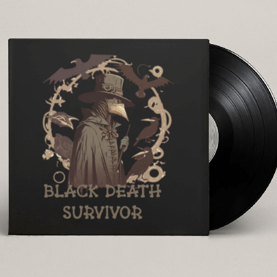 plague doctor Custom Vinyl Record Sleeves