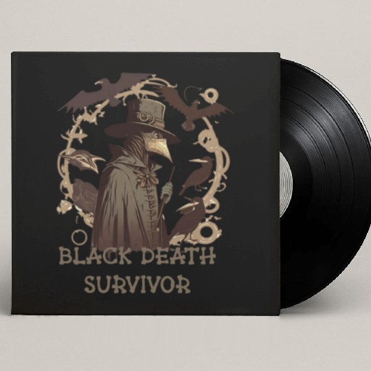 plague doctor Custom Vinyl Record Sleeves