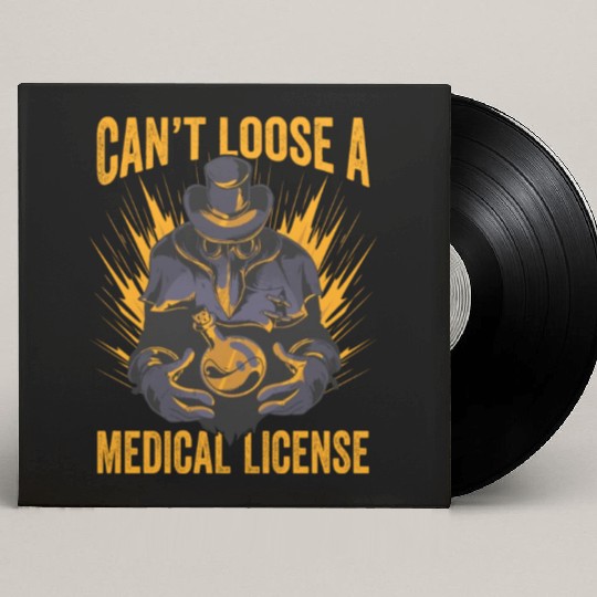 Plague Doctor Plague Doctor Mask Medicines Custom Vinyl Record Sleeves