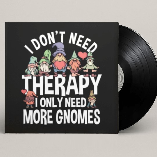 Gnomes Lover Gift Custom Vinyl Record Sleeves