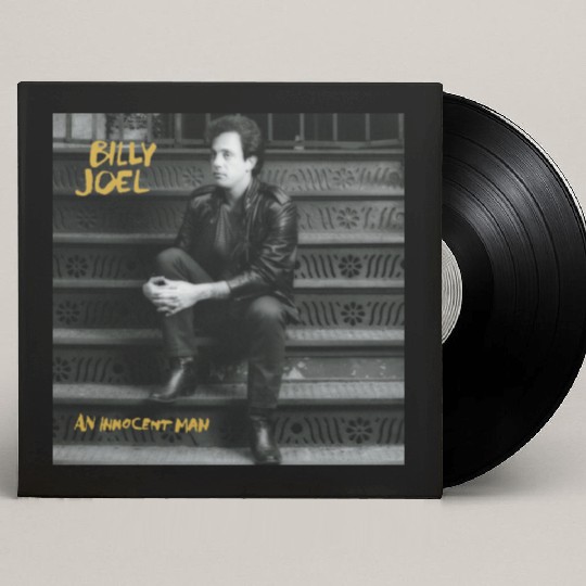 Billy Joel an innocent man Custom Vinyl Record Sleeves