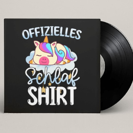 Official Sleep Custom Vinyl Record Sleeves Unicorn