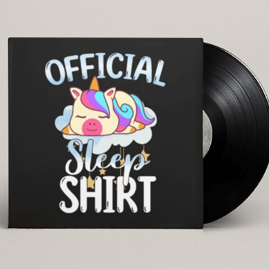 Official Sleep Custom Vinyl Record Sleeves Unicorn
