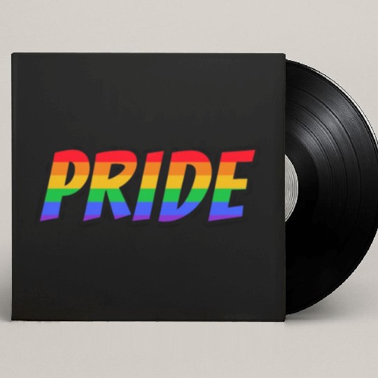 Pride LGBTQ. Statement Custom Vinyl Record Sleeves