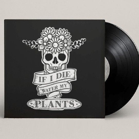 Gardening Plants Botany Teacher Planting Custom Vinyl Record Sleeves