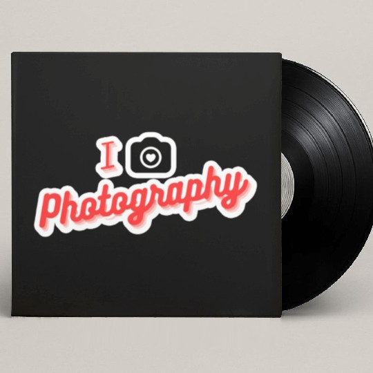 I love photography Custom Vinyl Record Sleeves