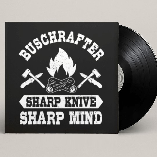 Proud Bushcraft Custom Vinyl Record Sleeves
