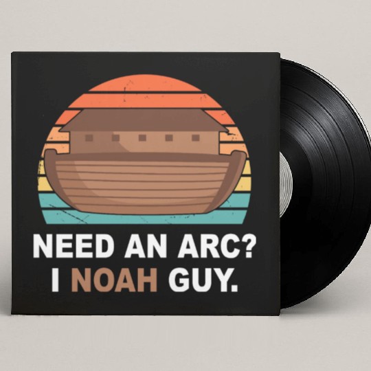 Need An Arc? I Noah Guy Custom Vinyl Record Sleeves