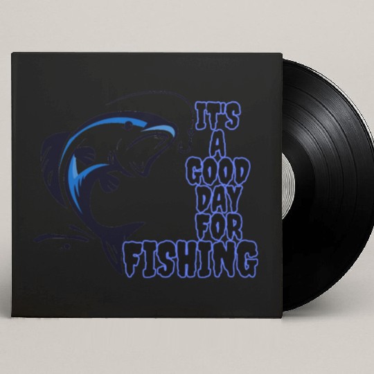 Fishing time Custom Vinyl Record Sleeves