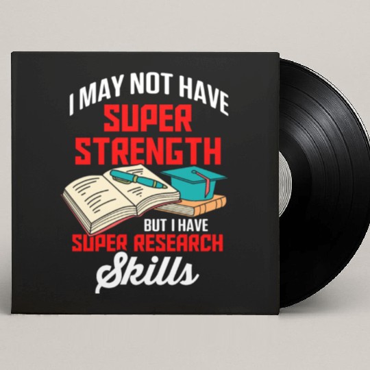 Librarian Bookworm Book Nerd Reading Library Custom Vinyl Record Sleeves