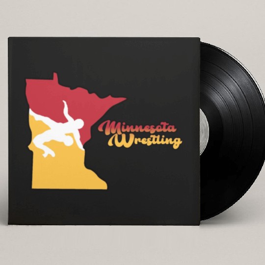 Minnesota Wrestling Custom Vinyl Record Sleeves