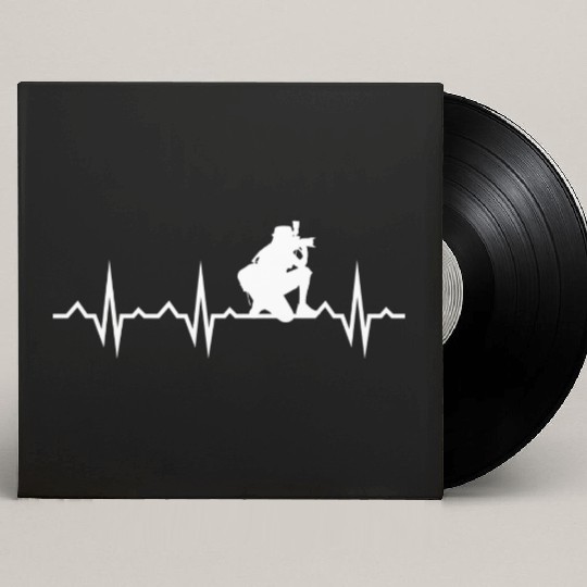 Funny Camera photography quote gift Custom Vinyl Record Sleeves