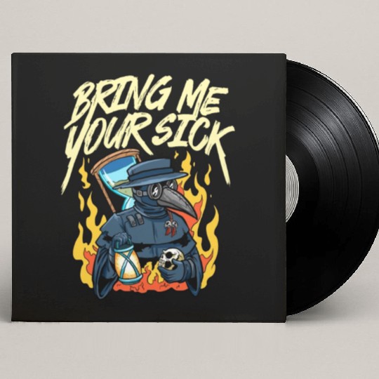 Plague Doctor Outfit Plague Doctor Mask Medicines Custom Vinyl Record Sleeves