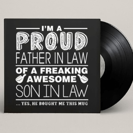 FATHER IN LAW SON IN LAW Custom Vinyl Record Sleeves