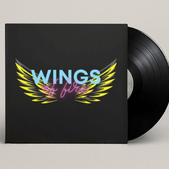 Wings of fire Custom Vinyl Record Sleeves