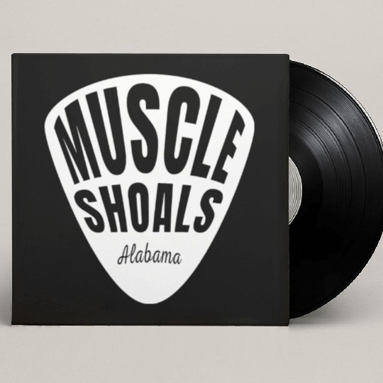 Muscle Shoals Albm Guitar Pick Music Recording Custom Vinyl Record Sleeves
