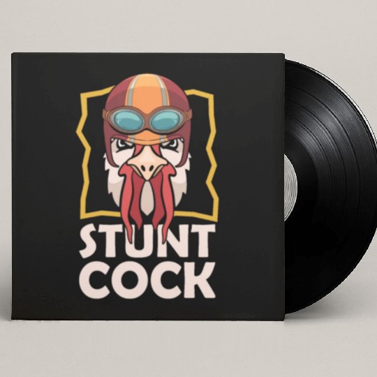 Cock Stunt Cock Chicken Lovers Cock Lover Custom Vinyl Record Sleeves