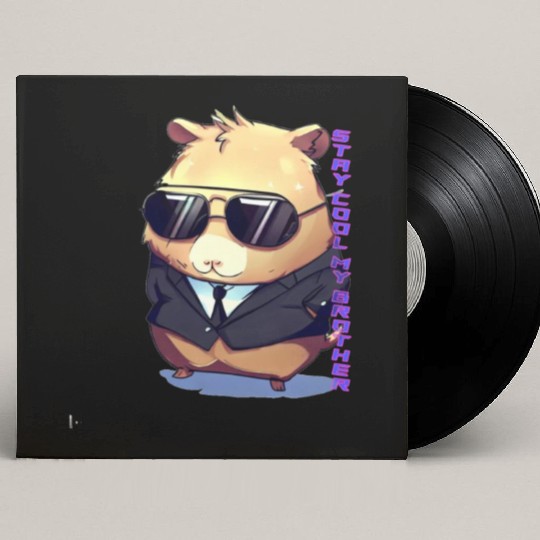 "MASBRO" Capybara Custom Vinyl Record Sleeves