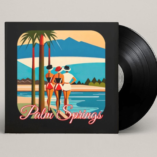 Palm Springs Swim Club Custom Vinyl Record Sleeves