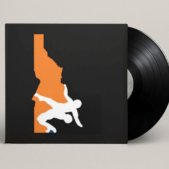 Idaho Wrestling (State Colors) Custom Vinyl Record Sleeves