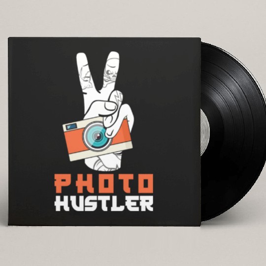 Photography Photographer Photo Hustler Custom Vinyl Record Sleeves