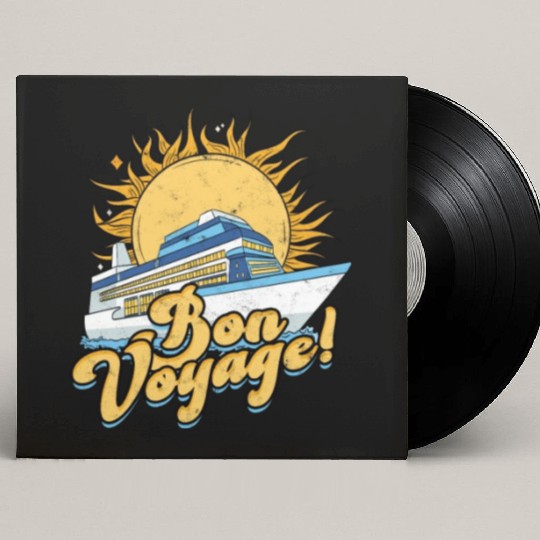 Bon voyage! - Cruise Custom Vinyl Record Sleeves