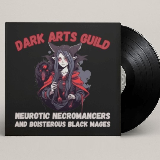 Dark Arts Guild, Necromancer Custom Vinyl Record Sleeves