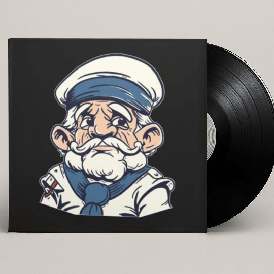 Columbus Day 1492 Sailor Custom Vinyl Record Sleeves