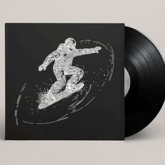 Direction Tal Snowboarding Crass Snowboard Style Custom Vinyl Record Sleeves