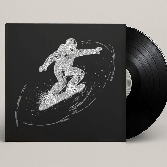 Direction Tal Snowboarding Crass Snowboard Style Custom Vinyl Record Sleeves