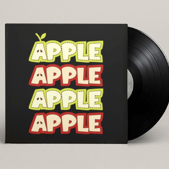 Apple Repeat Apple Picking Farmer Custom Vinyl Record Sleeves