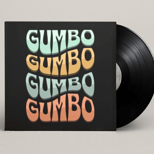 Gumbo Cajun Food Soup Lover Custom Vinyl Record Sleeves