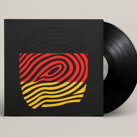 Germany, German DNA Custom Vinyl Record Sleeves