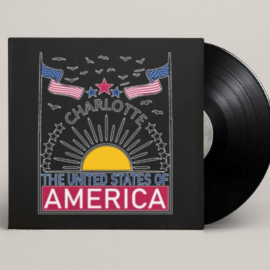 Welcome to Charlotte, Welcome to North Carolina Custom Vinyl Record Sleeves