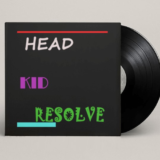 HEAD KID RESOLVE Custom Vinyl Record Sleeves