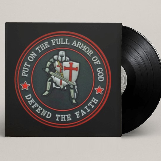 Armor Of God Defender Of Faith Custom Vinyl Record Sleeves