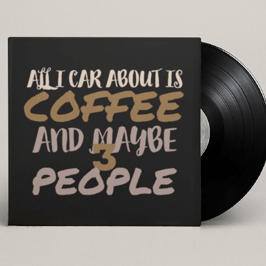 coffee Custom Vinyl Record Sleeves