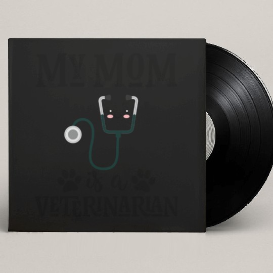Veterinarian Son Or Daughter Custom Vinyl Record Sleeves