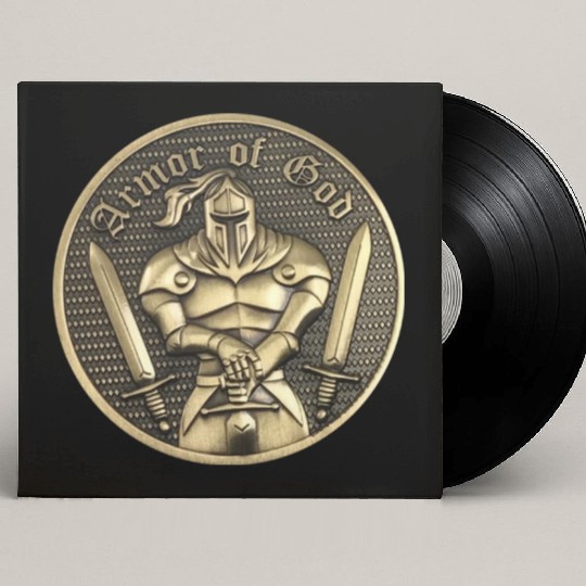 Armor of god christian knight Custom Vinyl Record Sleeves