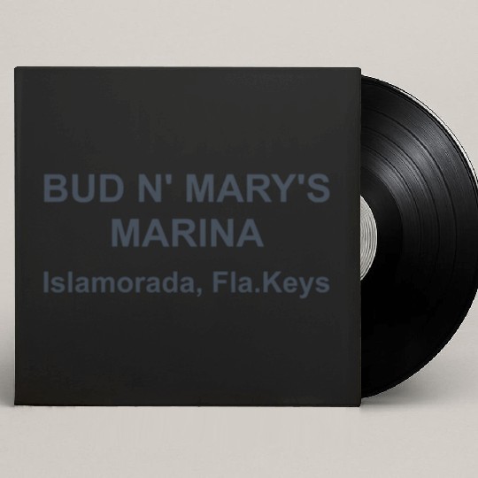 70s Bud n Mary s Marina Florida Keys Custom Vinyl Record Sleeves