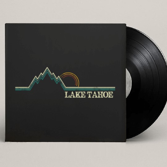 Summer Lake Tahoe California Custom Vinyl Record Sleeves