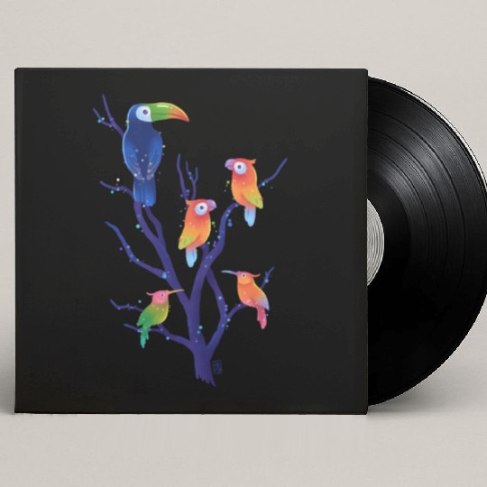 Birds Of Paradise Custom Vinyl Record Sleeves