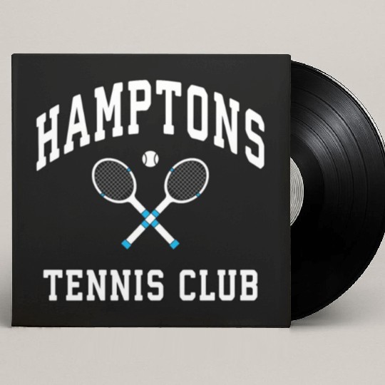 Hamptons Tennis Club Preppy New York Montauk Varsi Custom Vinyl Record Sleeves