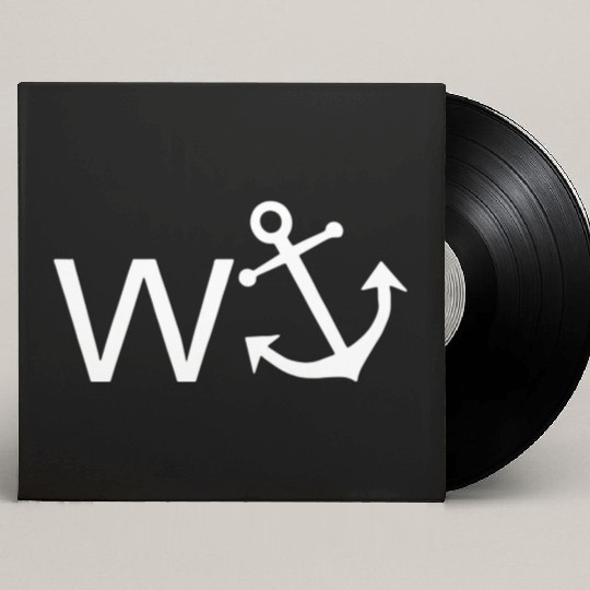W Anchor Wanker Jerk Slang Custom Vinyl Record Sleeves