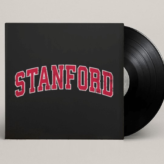 Stanford California Ca Sports Red Custom Vinyl Record Sleeves