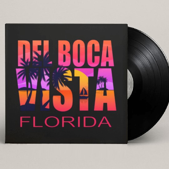Del Boca Vista Retirement Community Novelty Custom Vinyl Record Sleeves
